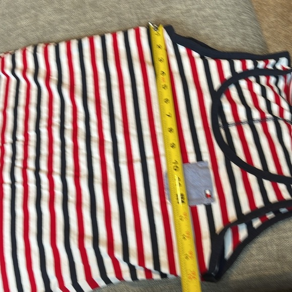 Tommy Hilfiger Striped Jersey Maxi Tank Dress - Picture 7 of 7